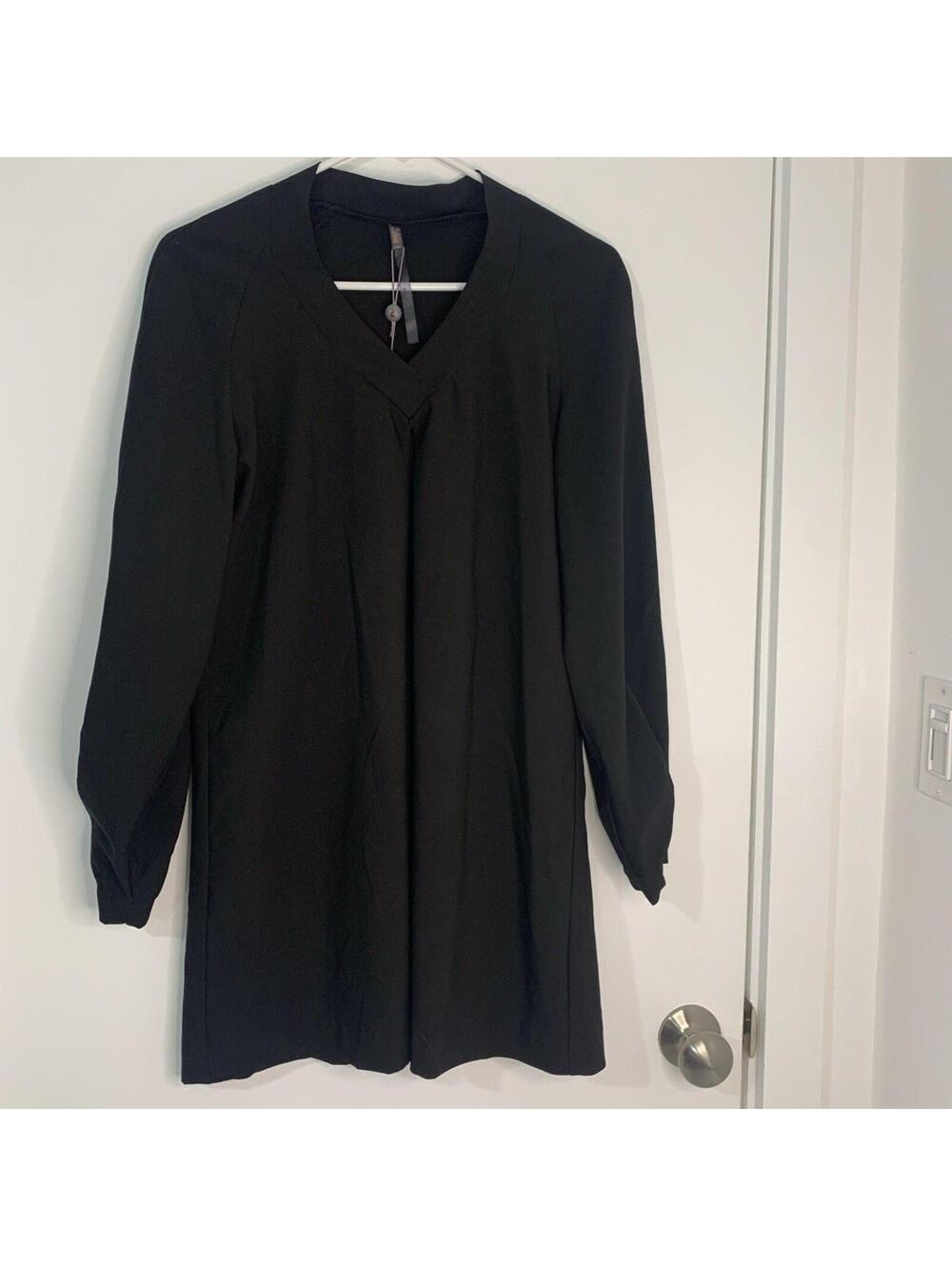 Cop. Copine Black Mini Dress New 38 Paris $378